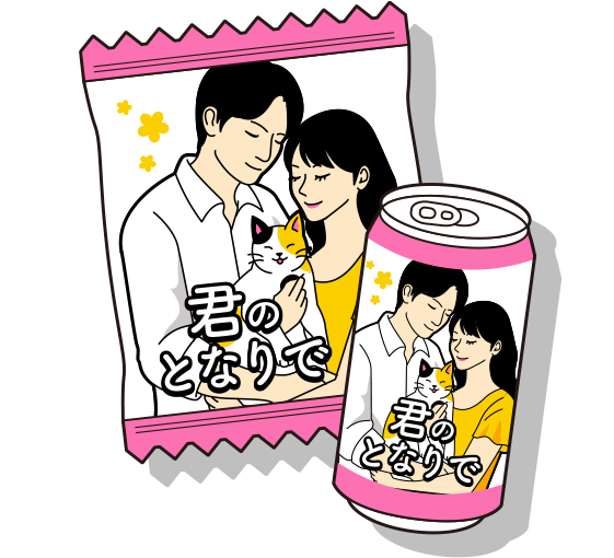 商品コラボレーションのイメージ